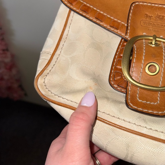 Coach Vintage Bleecker Signature Jacquard Flap Bag - Picture 3 of 9